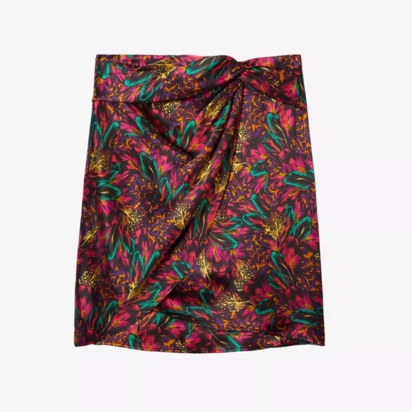 The Kooples Silk Mini Skirt